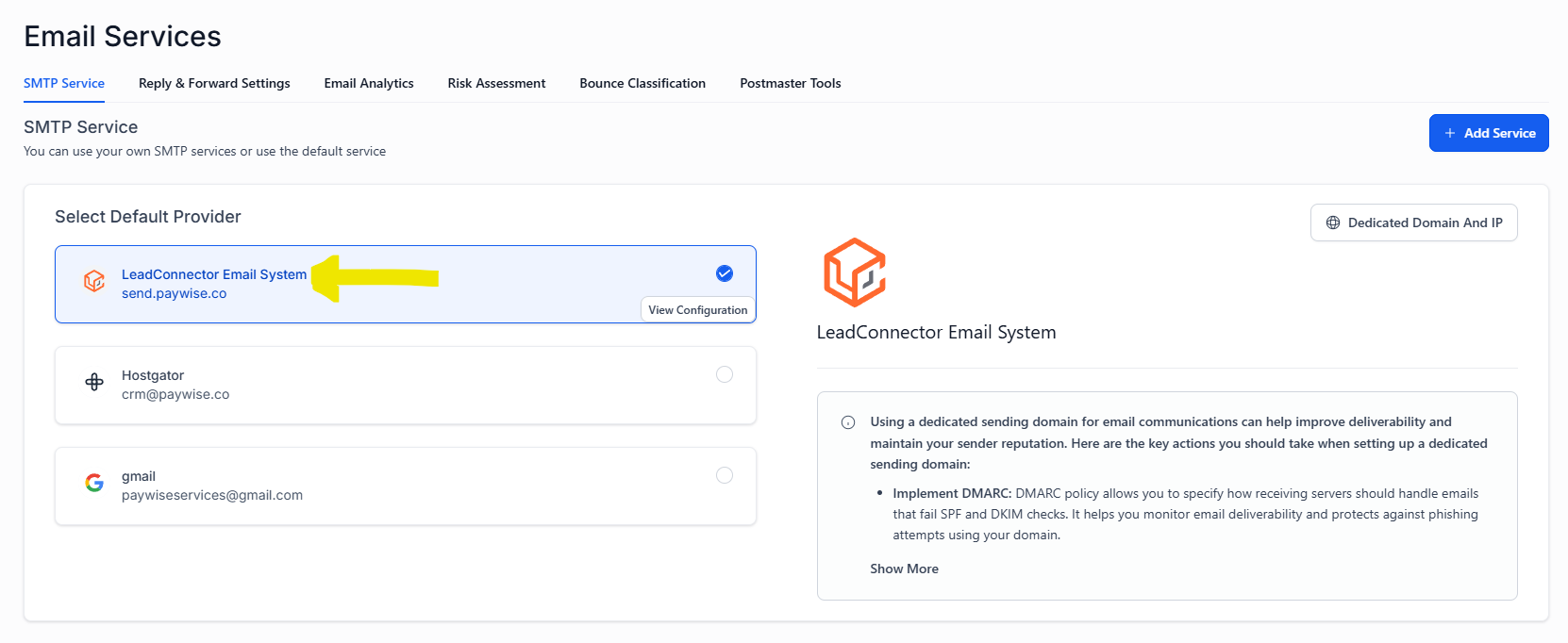 LeadConnector Email Systems